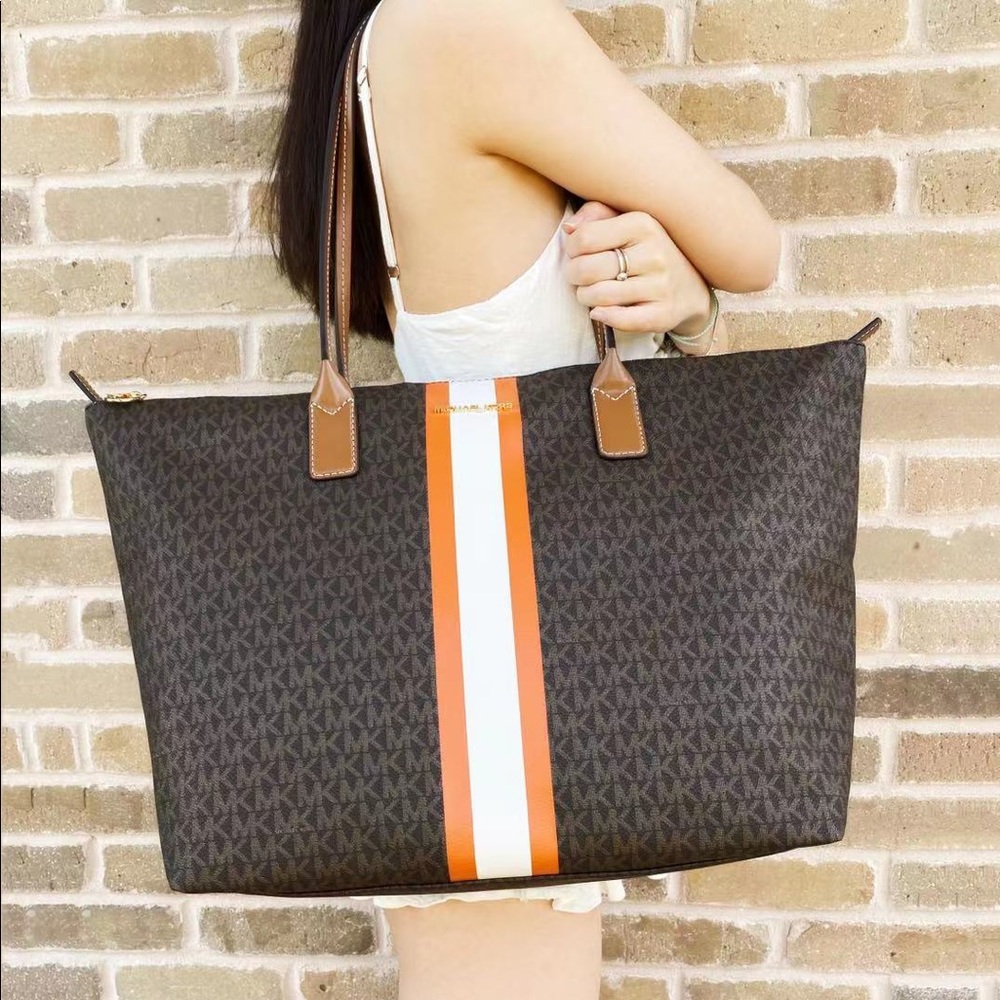 Bundle ❤️ Michael Kors XL Tote & Wallet brown - Picture 4 of 6